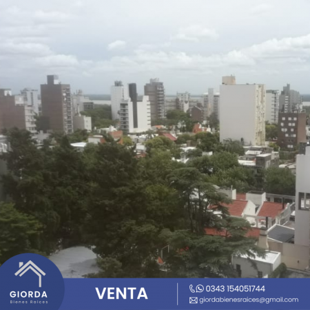 VENDE: Departamento dos dormitorios con dependencia de servicios, Edificio Iguazú