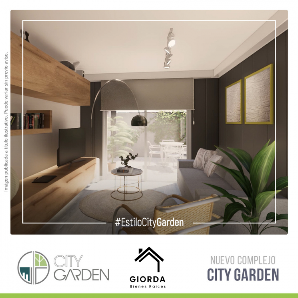 VENDE: Nuevo lanzamiento City Garden 2, calle 25 de mayo