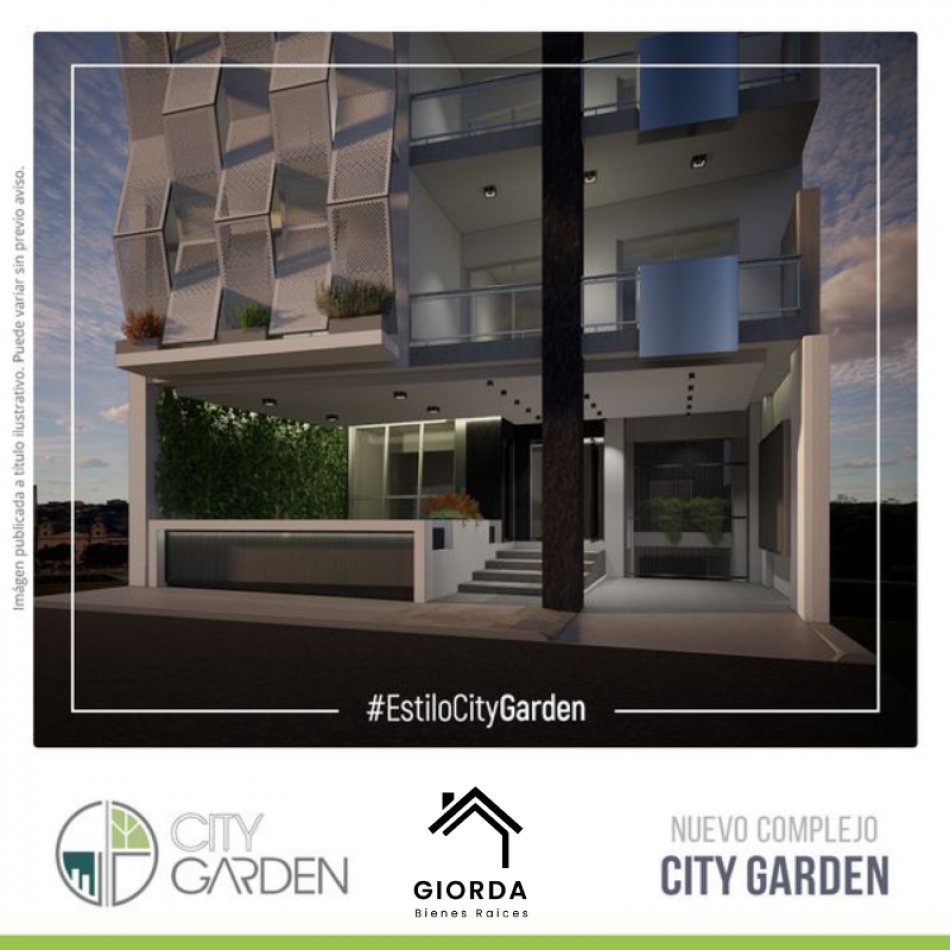 VENDE: Nuevo lanzamiento City Garden 2, calle 25 de mayo