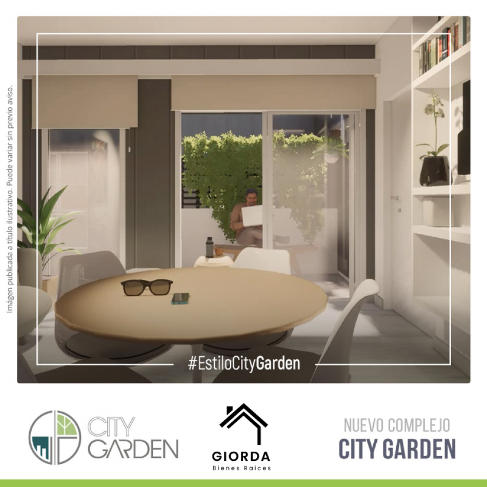 VENDE: Nuevo lanzamiento City Garden 2, calle 25 de mayo