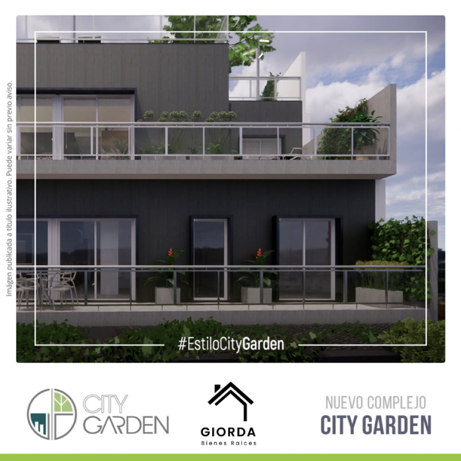 VENDE: Nuevo lanzamiento City Garden 2, calle 25 de mayo