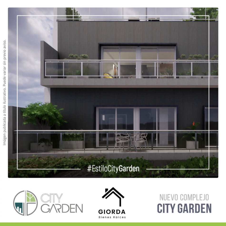 VENDE: Nuevo lanzamiento City Garden 2, calle 25 de mayo