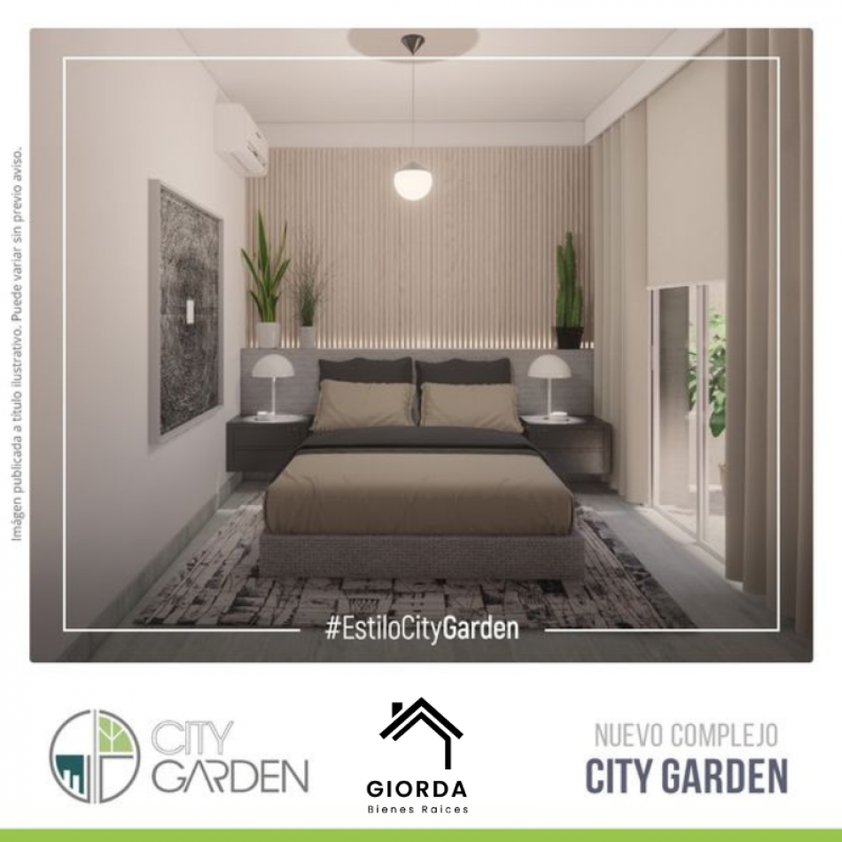 VENDE: Nuevo lanzamiento City Garden 2, calle 25 de mayo