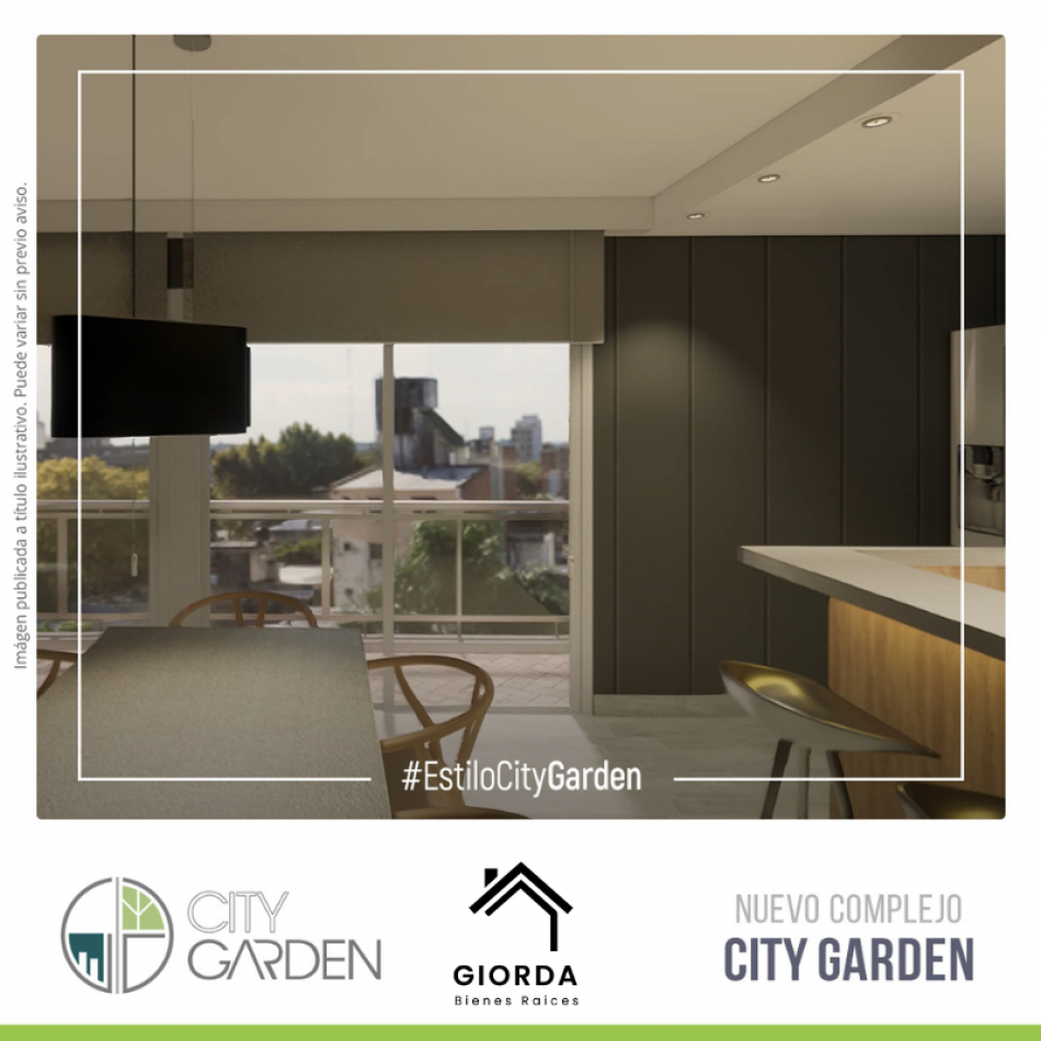 VENDE: Nuevo lanzamiento City Garden 2, calle 25 de mayo