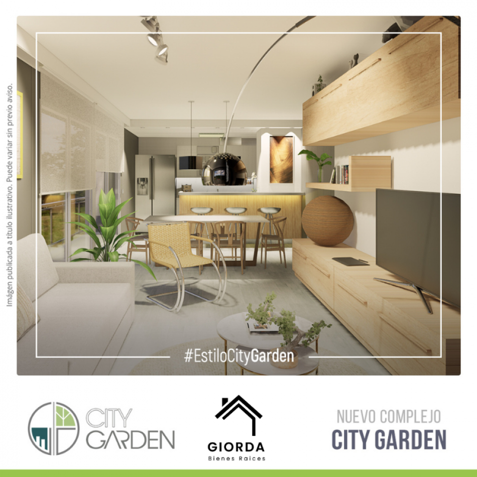 VENDE: Nuevo lanzamiento City Garden 2, calle 25 de mayo