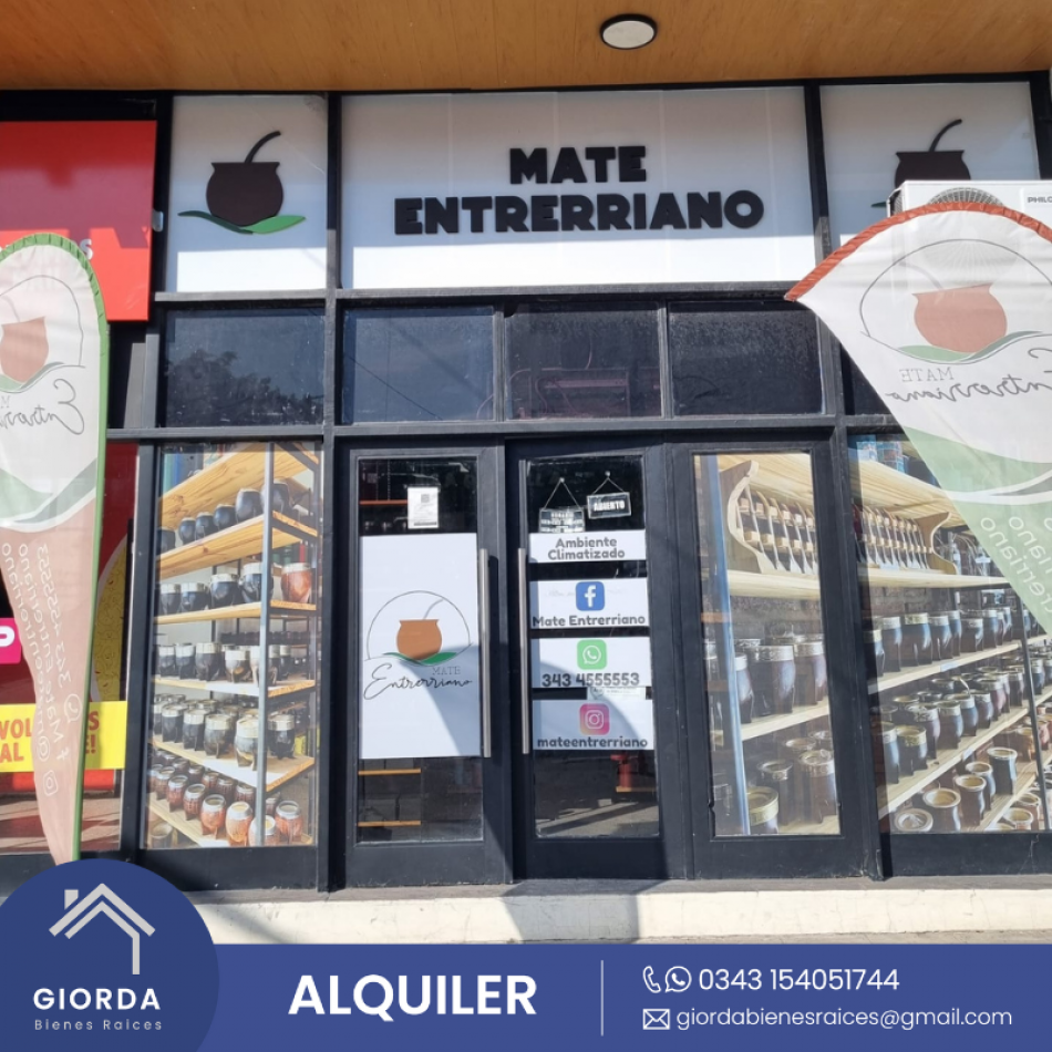 ALQUILA : Local comercial Ubicado en calle Echague