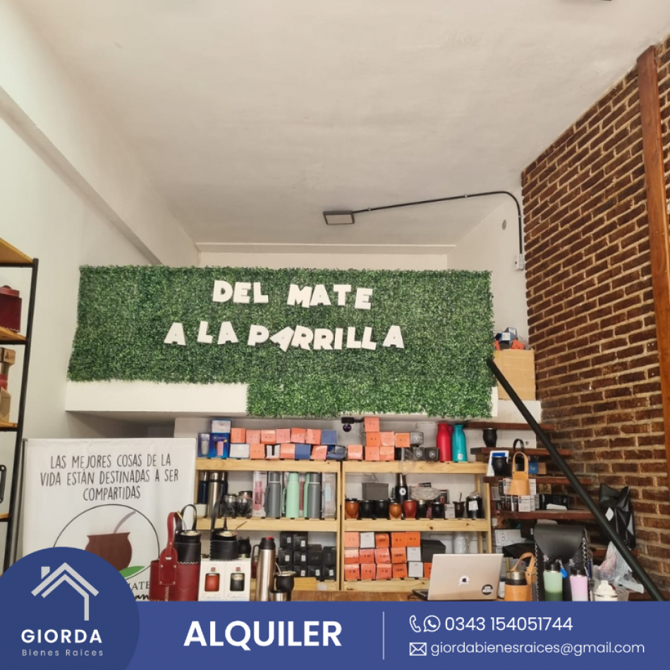 ALQUILA : Local comercial Ubicado en calle Echague