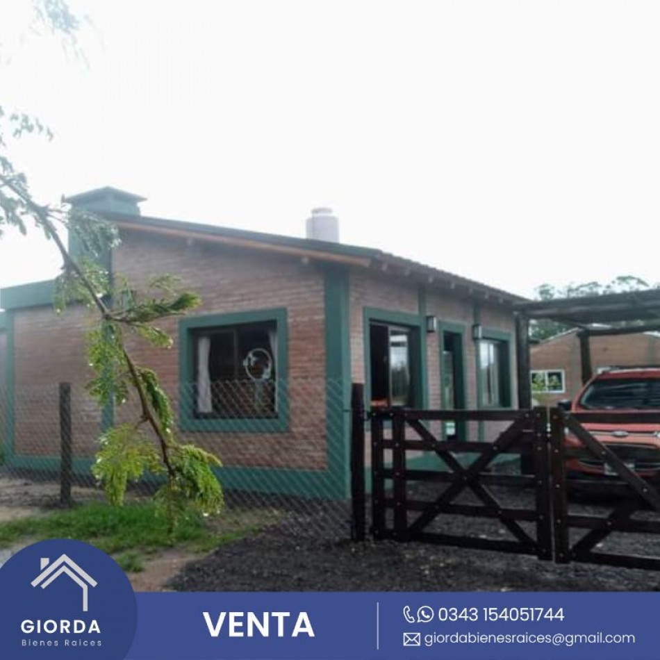 VENDE: Casa Quinta a estrenar en Sauce Montrull