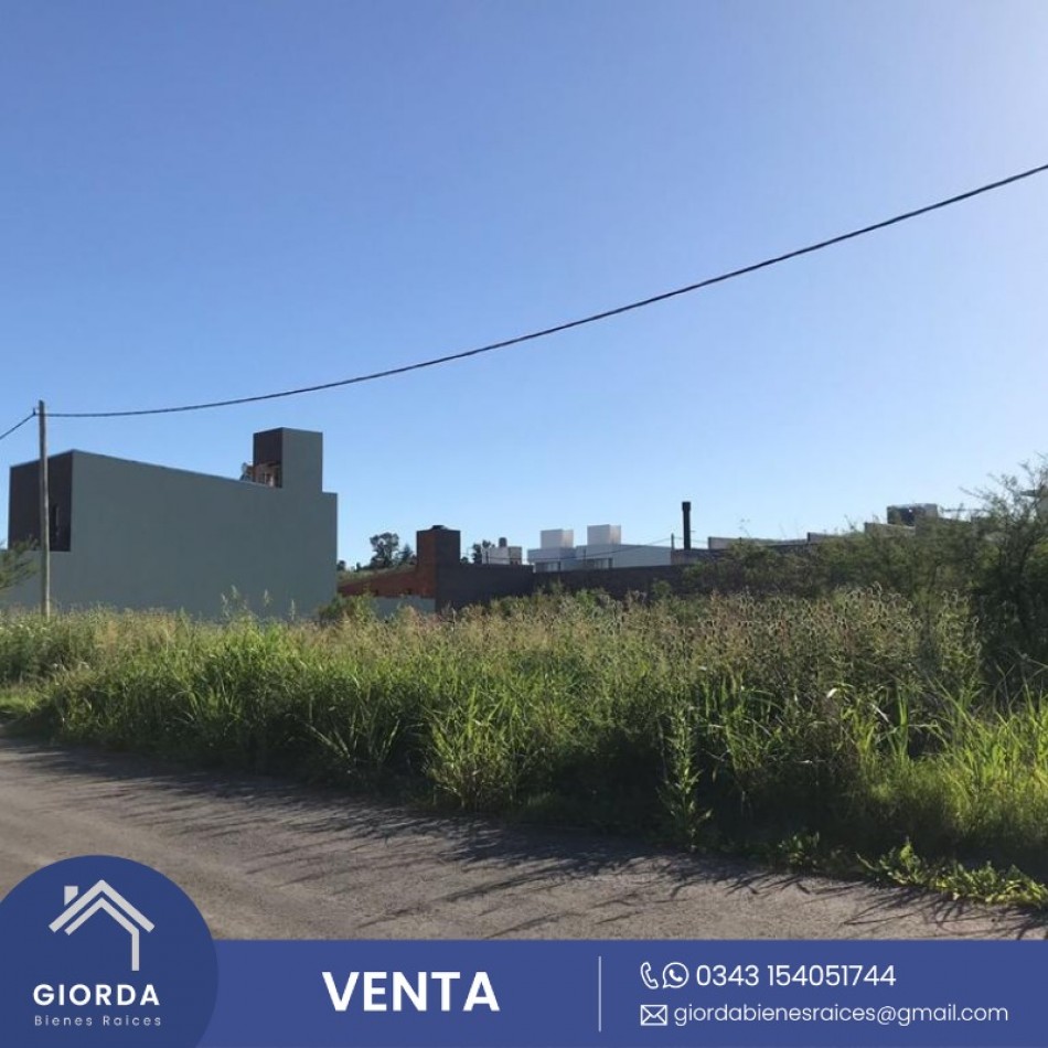 VENDE: Lote en Vistas del Norte