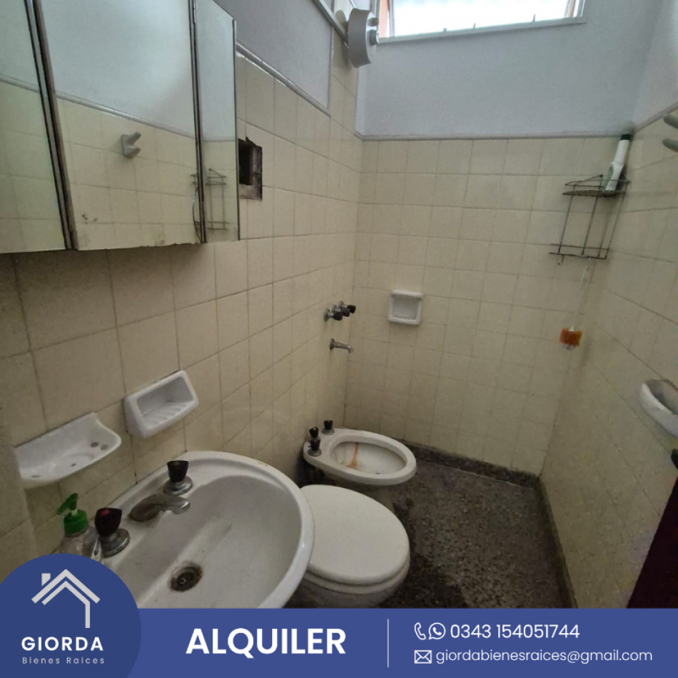 ¡ALQUILO DEPARTAMENTO DE DOS DORMITORIO ZONA PLAZA SAEN PEÑA!