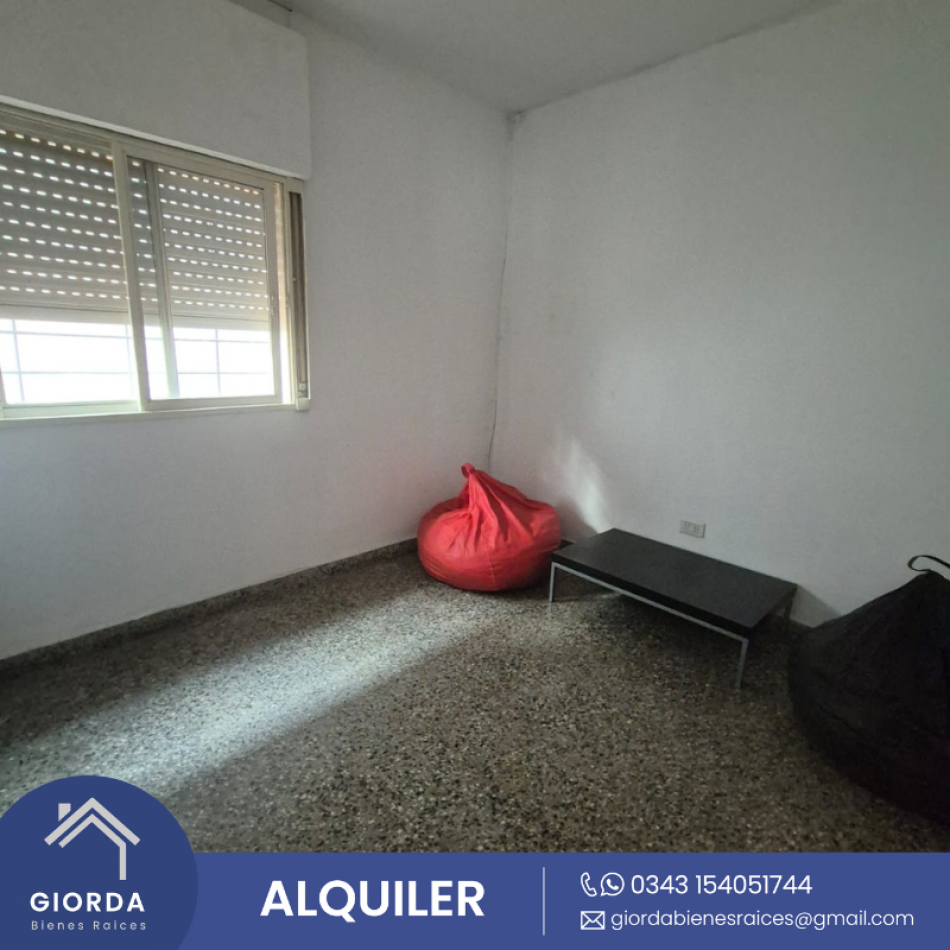 ¡ALQUILO DEPARTAMENTO DE DOS DORMITORIO ZONA PLAZA SAEN PEÑA!