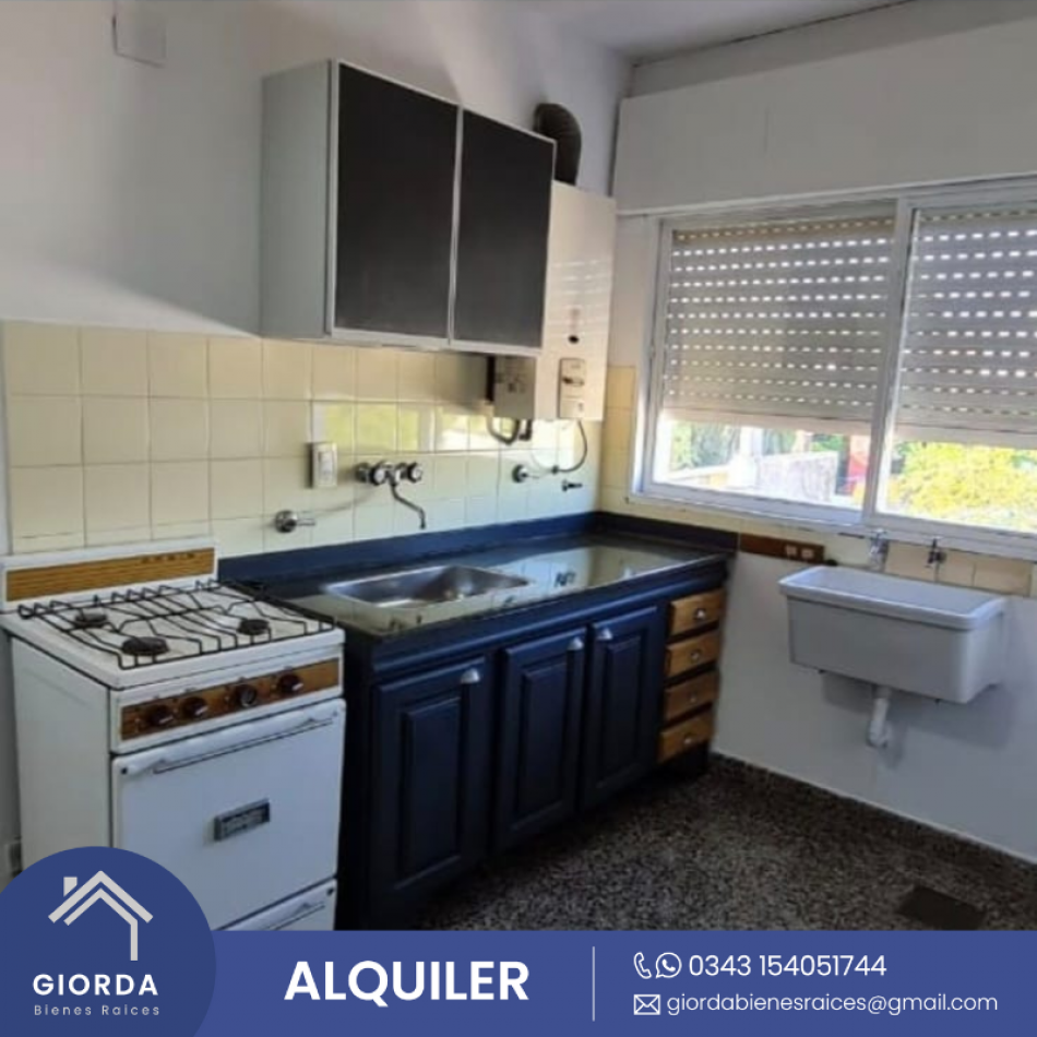 ¡ALQUILO DEPARTAMENTO DE DOS DORMITORIO ZONA PLAZA SAEN PEÑA!