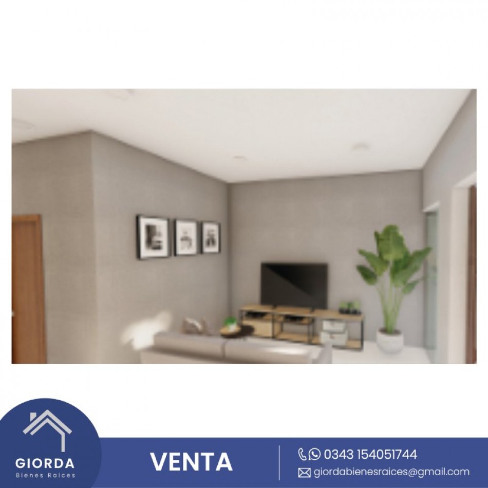 VENDE: Casas en construccion. Un dormitorio