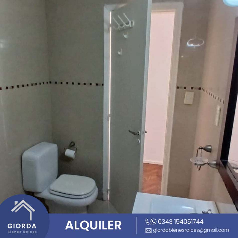 ALQUILA:  Departamento de tres dormitorios centrico