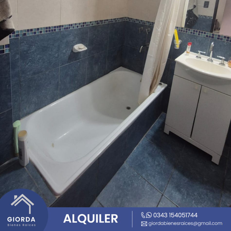 ALQUILA: Departamento Zona centro / parque