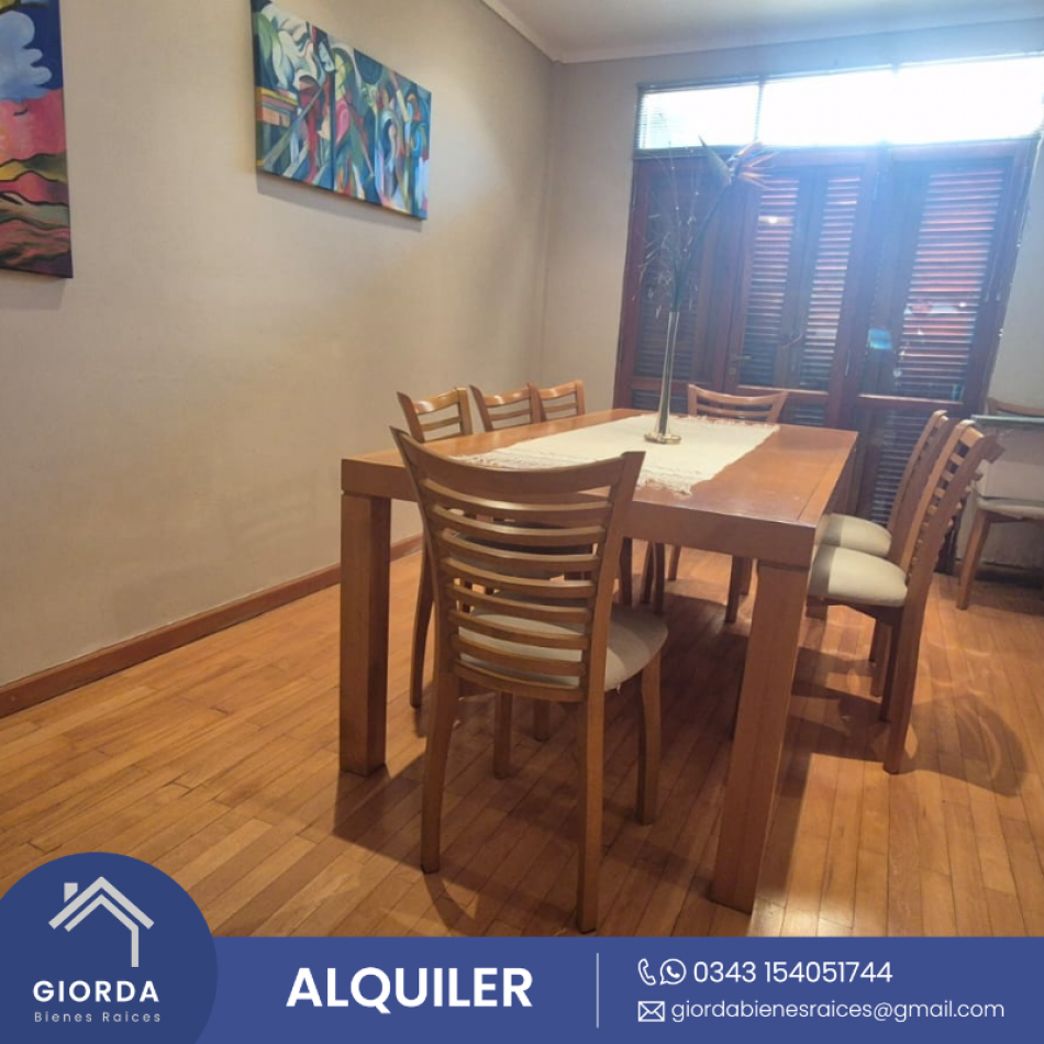 ALQUILA: Casa en zona norte.