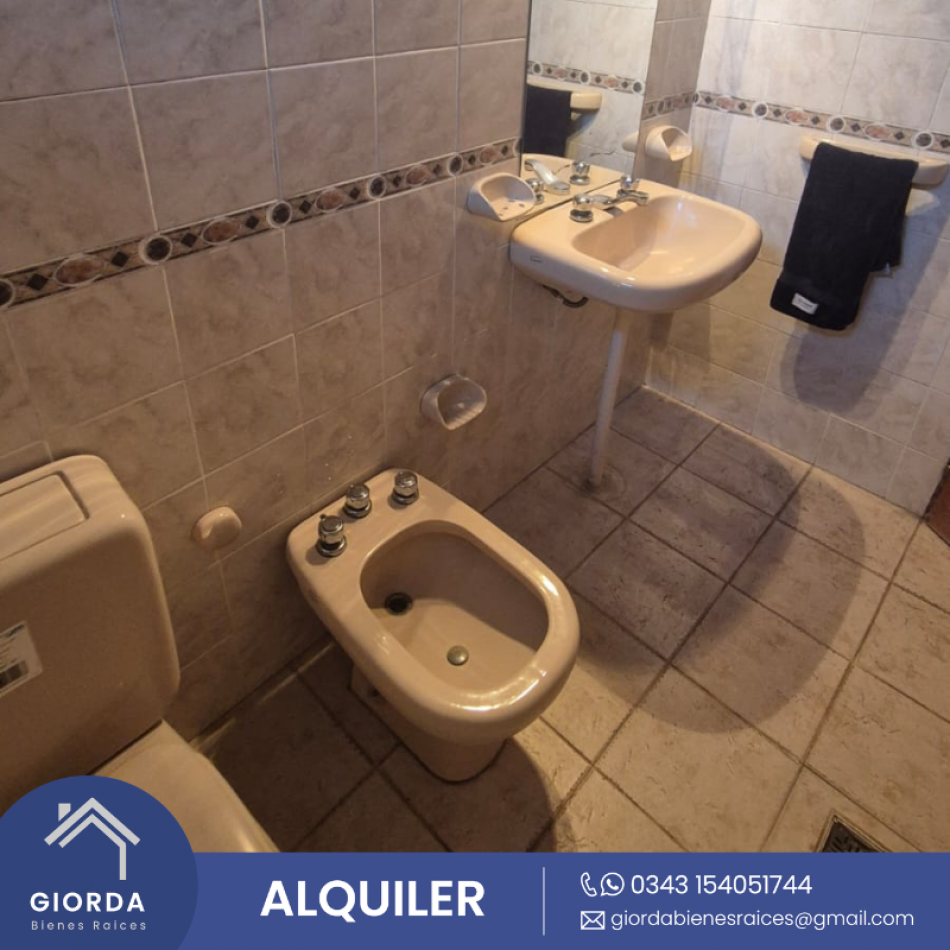 ALQUILA: Casa en zona norte.