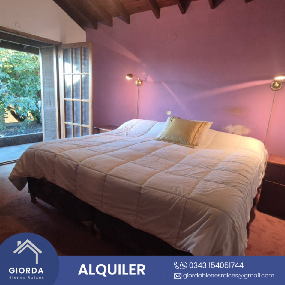 ALQUILA: Casa en zona norte.