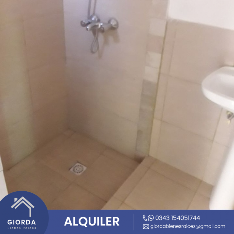 ALQUILA: Monoambiente Avenida Ramirez zona Laurencena
