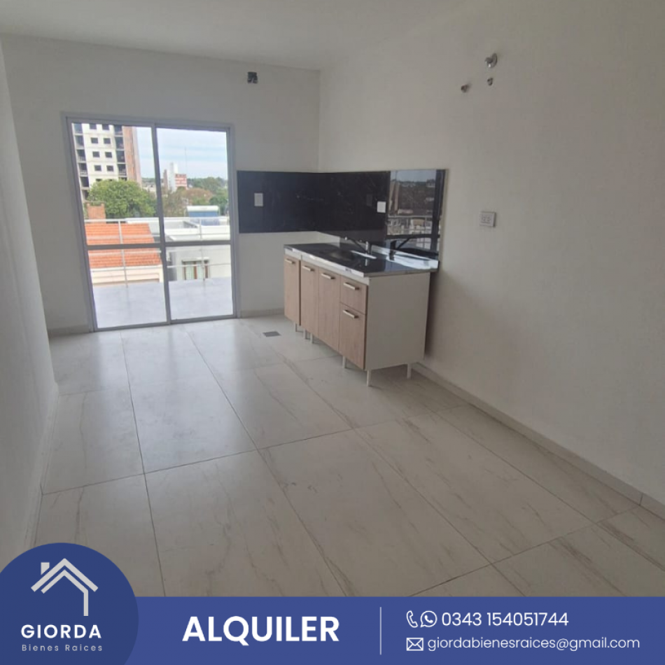 ¡Departamento a Estrenar en Alquiler de 1 Dorm! 🏢✨