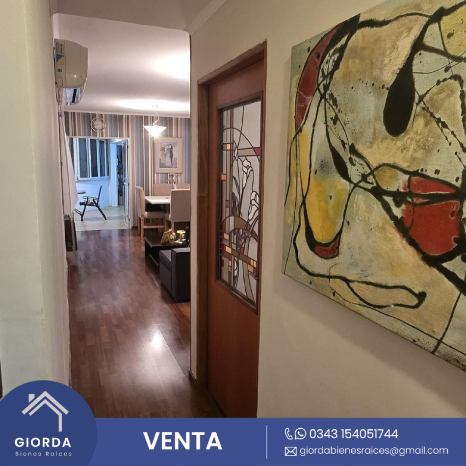 VENDE: Departamento renovado en un punto estrategico de la ciudad ( Calle Santa Fe y Malvinas)