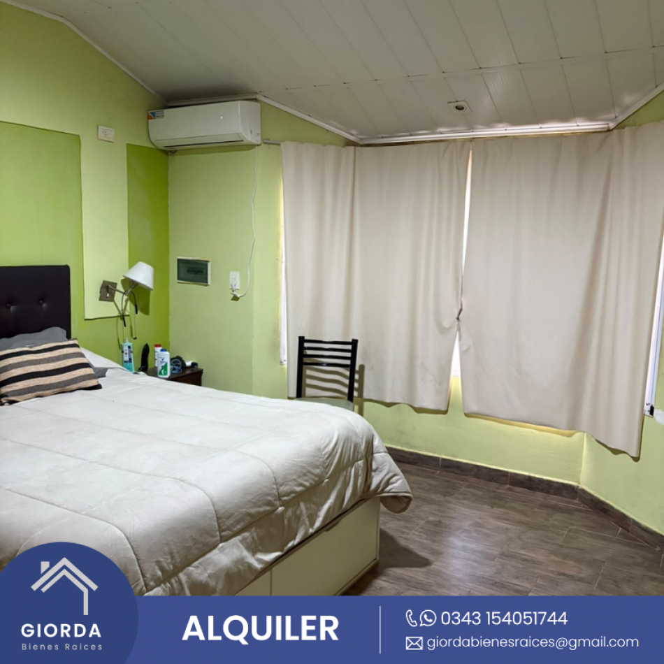 ALQUILA: Casa calle Ñandubay, dos dormitorios