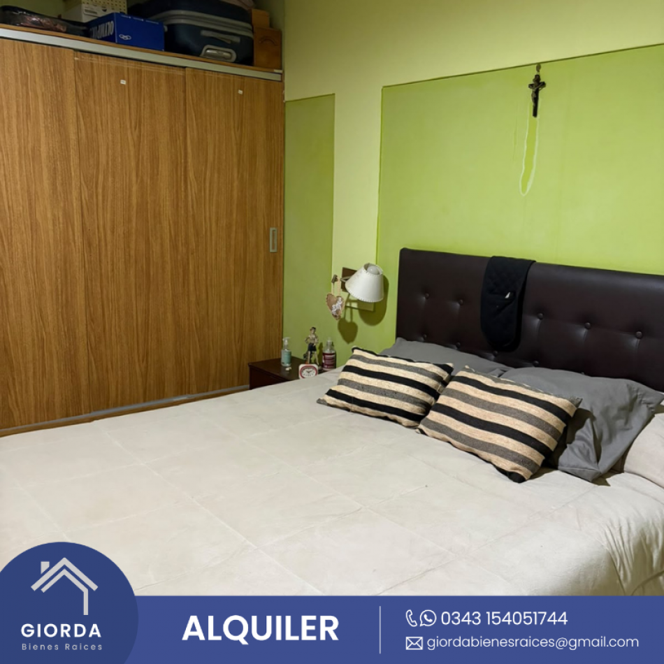 ALQUILA: Casa calle Ñandubay, dos dormitorios